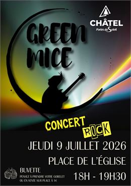 Concert Rock "Green Mice"_Châtel - Châtel Tourisme
