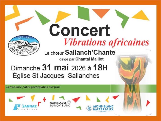 Concert Vibrations africaines_Sallanches