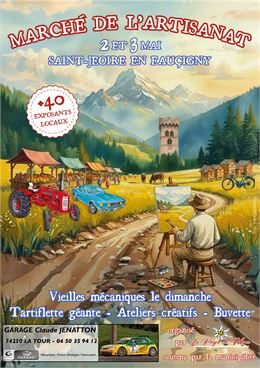 Grand Marché Artisanal de Saint-Jeoire en Faucigny - myriam charmes