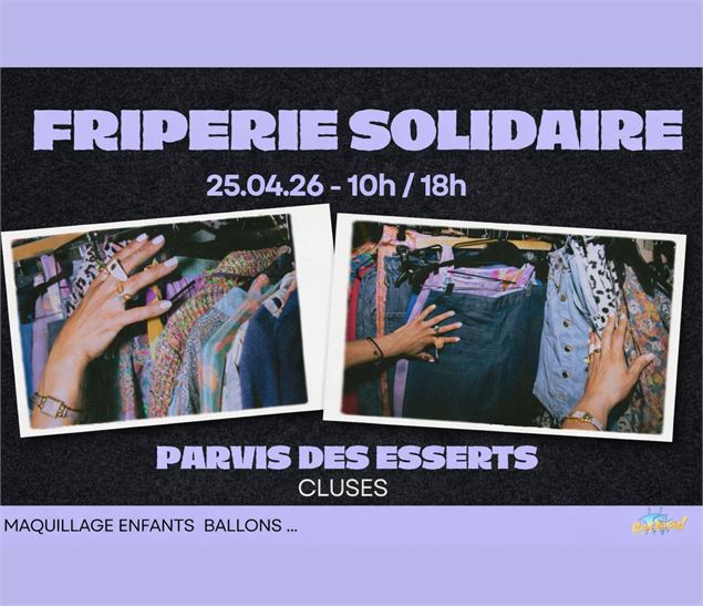 FRIPERIE SOLIDAIRE_Cluses - L’association Croc’ la Vie AJEF