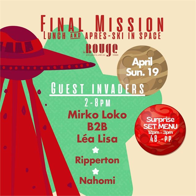 CLOSING FIESTA - Le Rouge FINAL MISSION - Le Rouge