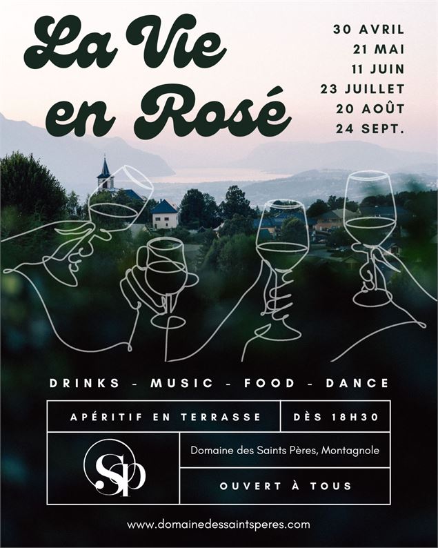 Soirée : La vie en rosé - Sophie Maillard