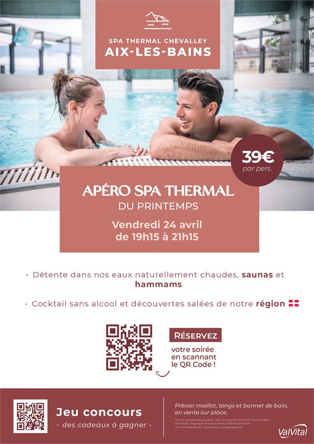 Apéro Spa Thermal - Thermes Chevalley