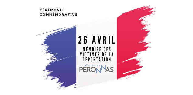 Cérémonie commémorative à la mémoire des victimes de la déportation