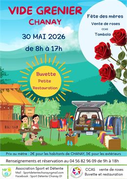 Vide grenier de Chanay - Sport et détente
