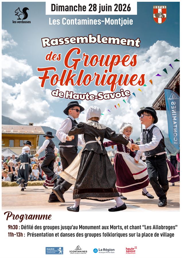 Rassemblement des Groupes Folkloriques de Haute-Savoie_Les Contamines-Montjoie - Les Contamines Tour