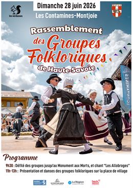 Rassemblement des Groupes Folkloriques de Haute-Savoie_Les Contamines-Montjoie - Les Contamines Tour