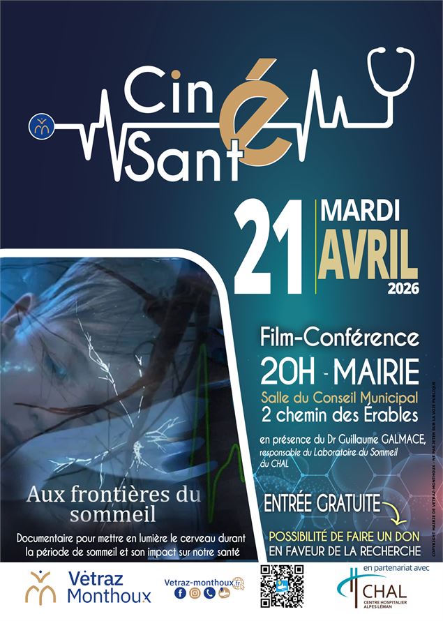 Ciné Santé VM 2026 - mairie de Vétraz-Monthoux