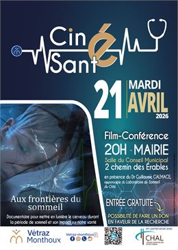 Ciné Santé VM 2026 - mairie de Vétraz-Monthoux