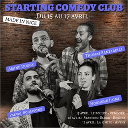 affiche du spectacle - Starting block