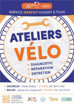 Atelier vélo à Balan - 3CM