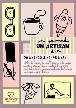 Rencontre "Un samedi, Un artisan d’Ici" - Lac Annecy Tourisme