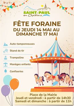 affiche de l'évènement - Mairie de Saint paul