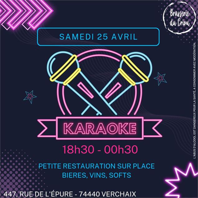 Karaoke_Verchaix - Brasserie du Criou
