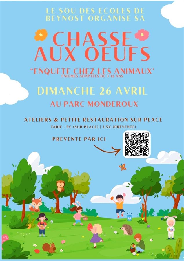 Chasse aux oeufs - Sou des Ecoles de Beynost