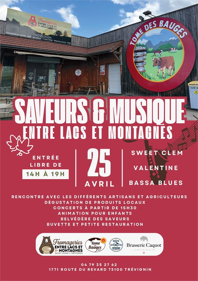 Saveurs & Musique Entre Lacs et Montagnes - oui