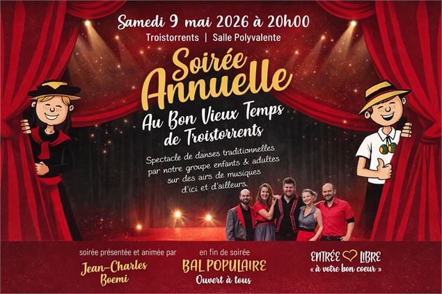 Soirée annuelle | Au bon vieux temps de Troistorrents_Troistorrents