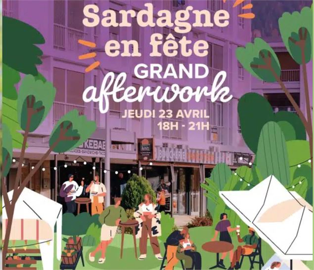 Sardagne en fête - Grand afterwork_Cluses - Bonjour Cluses et commerces