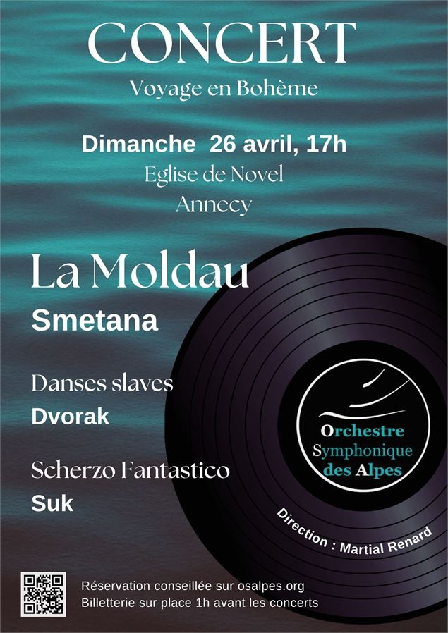 Concert : Voyage en Bohème_Annecy - Orchestre Symphonique des Alpes