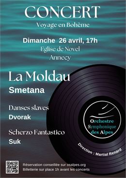 Concert : Voyage en Bohème_Annecy - Orchestre Symphonique des Alpes