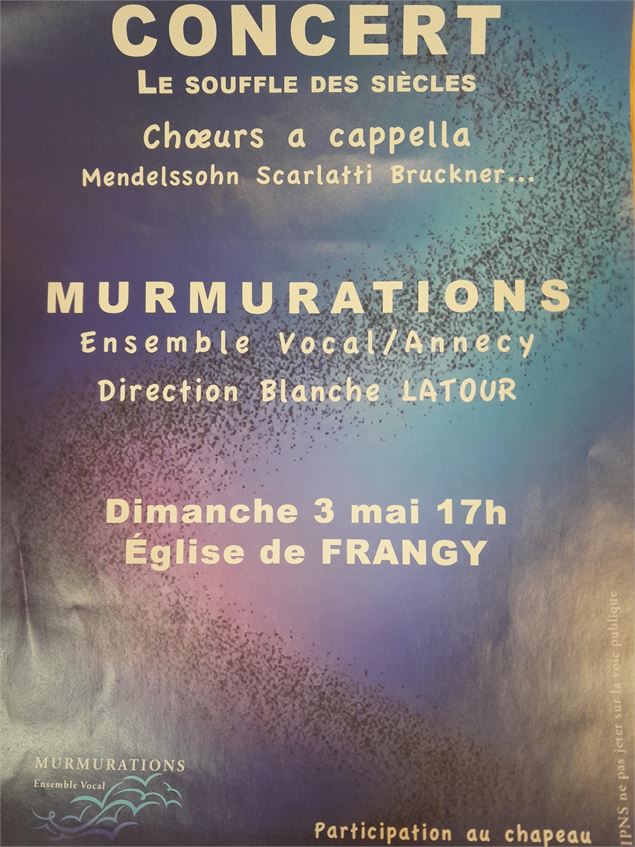 Concert Murmurations Ensemble Vocal - Murmurations Ensemble Vocal