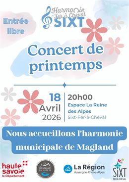 Concert de printemps_Sixt-Fer-à-Cheval - Harmonie du Fer à Cheval