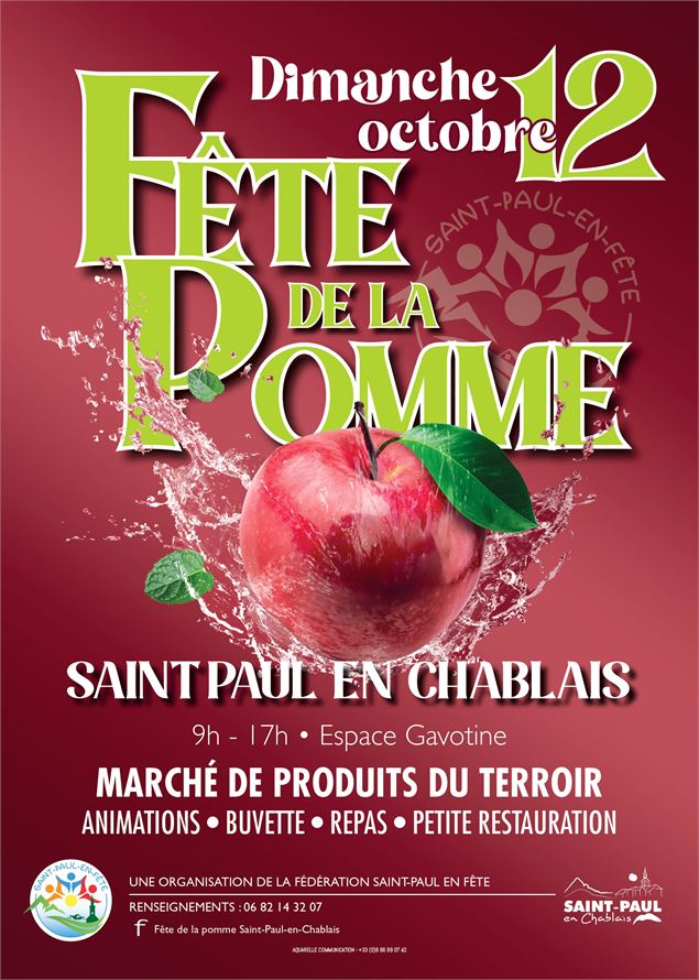 affiche de l'évènement - Mairie de Saint paul