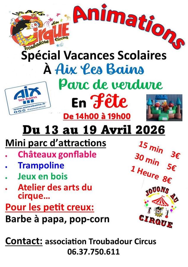 affiche Troubadour - Troubadour circus