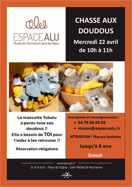 Chasse aux doudous_Saint-Michel-de-Maurienne - Espace alu