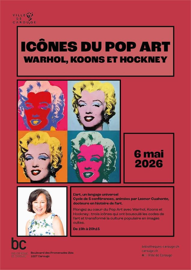L'art, un langage universel : Icônes du Pop Art – Warhol, Koons et Hockney - DR