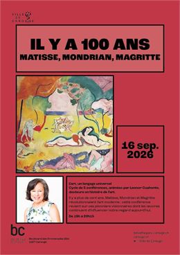 L'art, un langage universel : Il y a 100 ans – Matisse, Mondrian, Magritte - DR