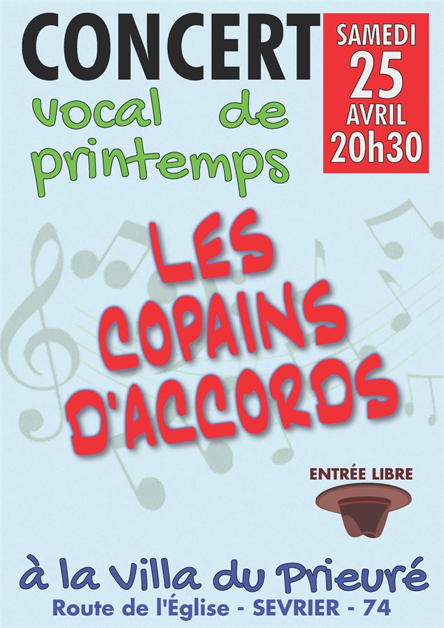 Concert vocal de printemps : 