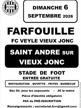 Affiche_Farfouille FC Veyle Vieux Jonc_Saint-André-sur-Vieux-Jonc - ©FCVVJ