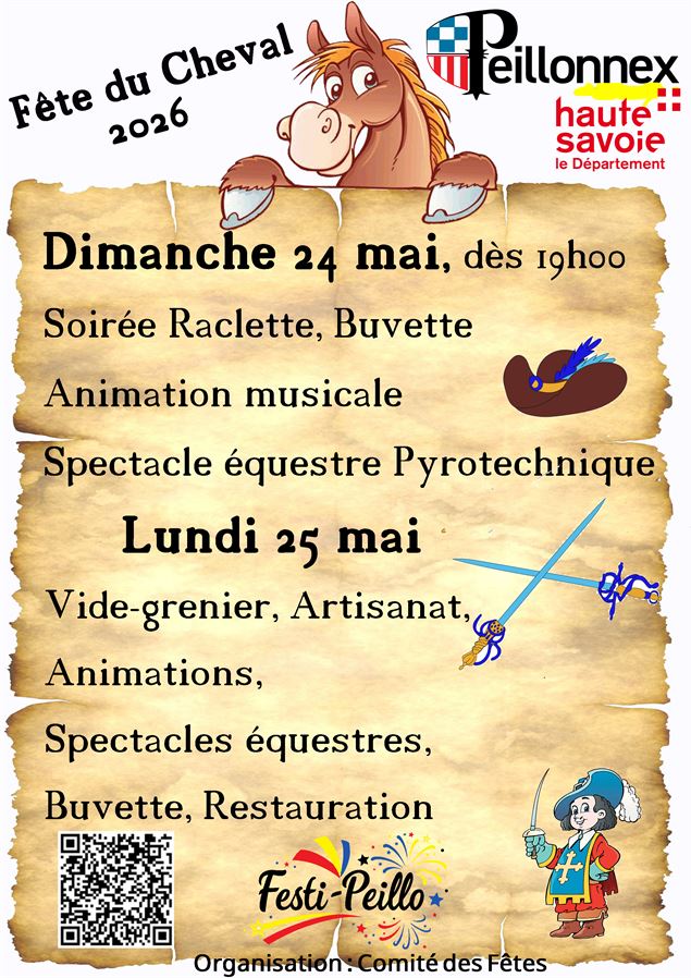 Flyer - comité des fêtes de Peillonnex