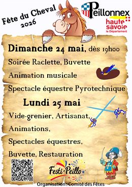 Flyer - comité des fêtes de Peillonnex