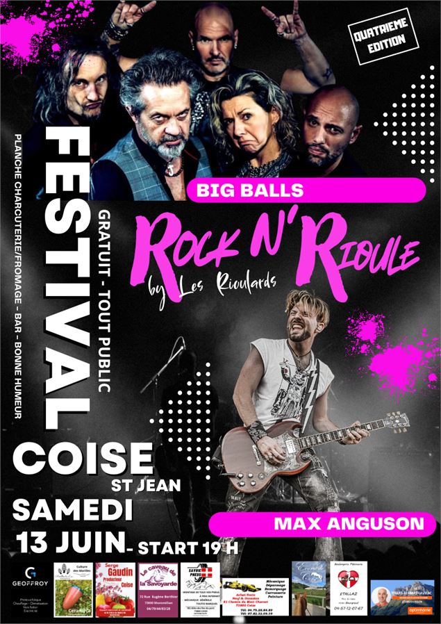 4éme edition du Festival ROCK N' RIOULE