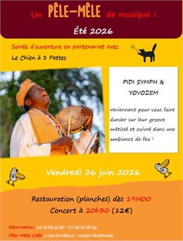 Apéro concert de l'été - Le Chien à 3 pattes_Montmerle-sur-Saône