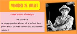 Apéro concert de l'été - Poésie Afrodélique_Montmerle-sur-Saône