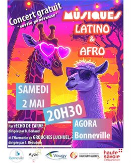 Concert de printemps - Musique latino & afro_Bonneville