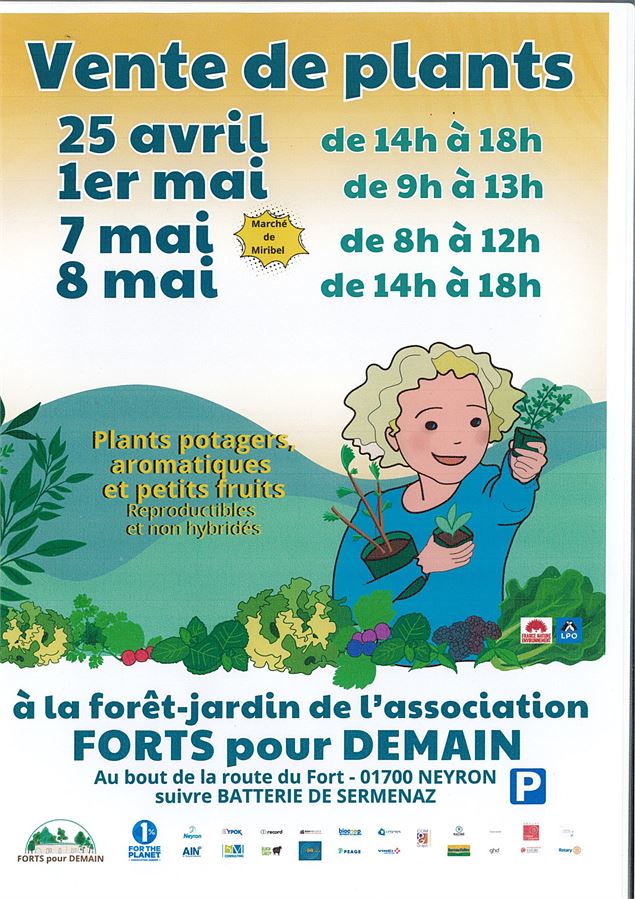 Vente de plants - Forts pour Demain
