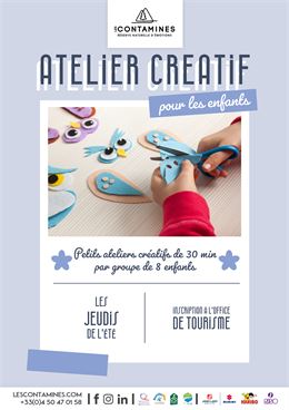 Atelier créatif pour les enfants_Les Contamines-Montjoie