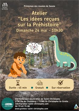 Atelier "Les idées reçues sur la Préhistoire" - Printemps des musées de Savoie - Alpigraphie