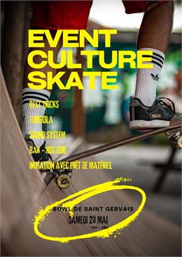 Affiche Event Culture Skate - Droits réservés