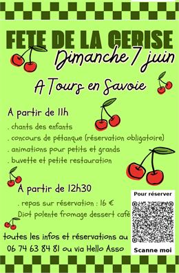 Fête de la cerise_Tours-en-Savoie