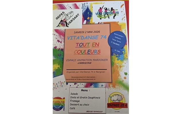 Repas dansant - tout en couleur_Marignier