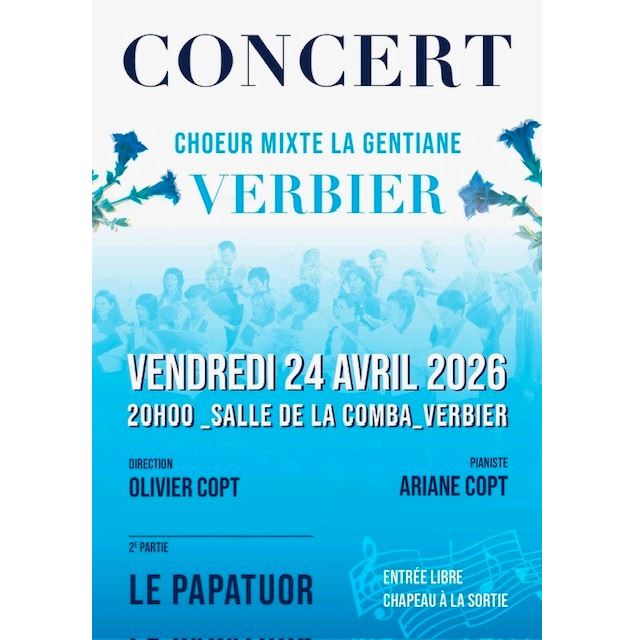 Concert coeur mixte La Gentiane_Val de Bagnes - La Gentiane