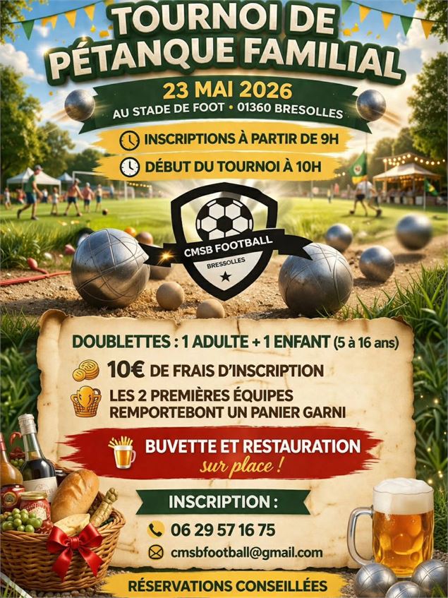 Tournoi de pétanque_Bressolles - CMSB Foot