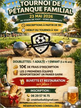 Tournoi de pétanque_Bressolles - CMSB Foot