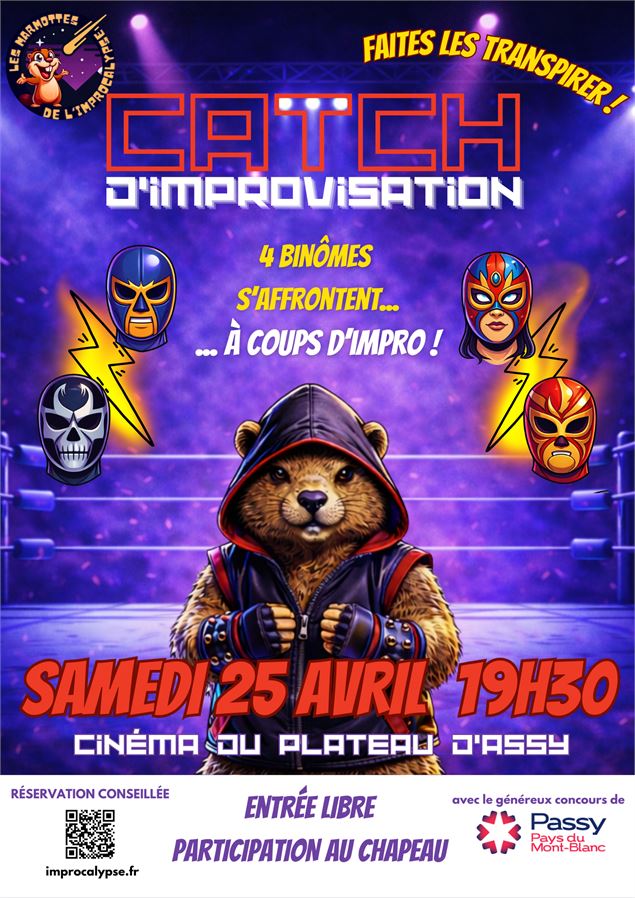 Catch d'Improvisation - Les Marmottes de l'Improcalypse
