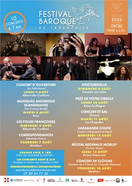 Affiche Festival Baroque